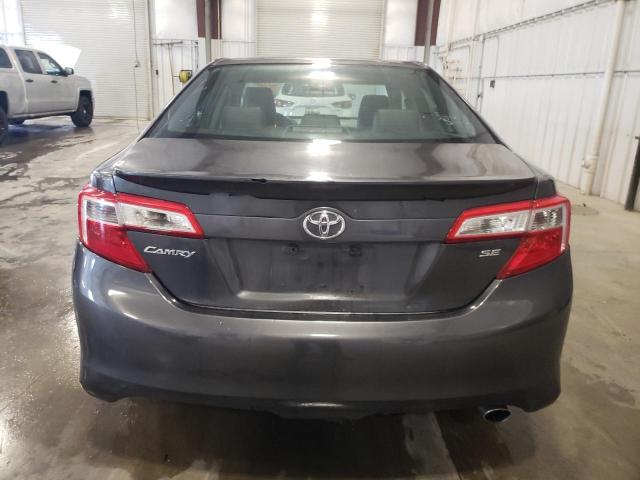 4T1BF1FK3DU262708 - 2013 TOYOTA CAMRY L GRAY photo 6