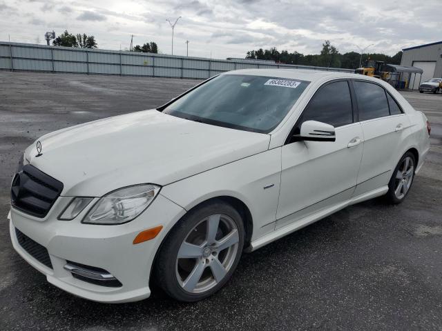 WDDHF5KB2CA560748 - 2012 MERCEDES-BENZ E 350 WHITE photo 1