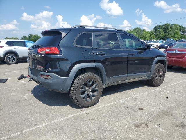 1C4PJMBS8FW758627 - 2015 JEEP CHEROKEE TRAILHAWK BLACK photo 3