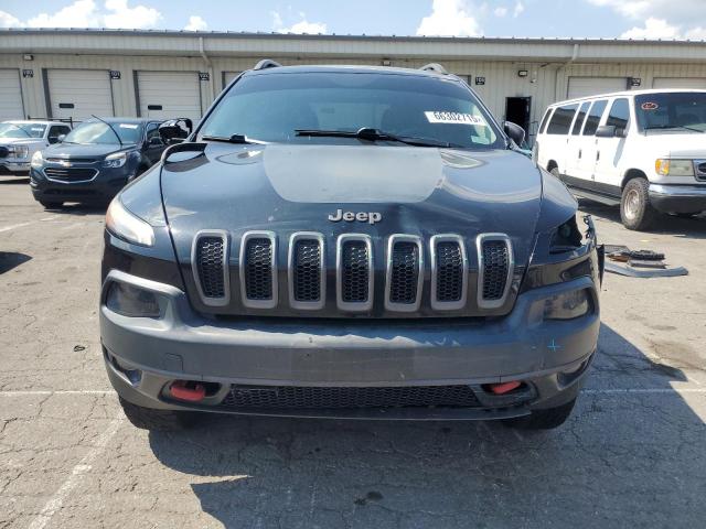 1C4PJMBS8FW758627 - 2015 JEEP CHEROKEE TRAILHAWK BLACK photo 5