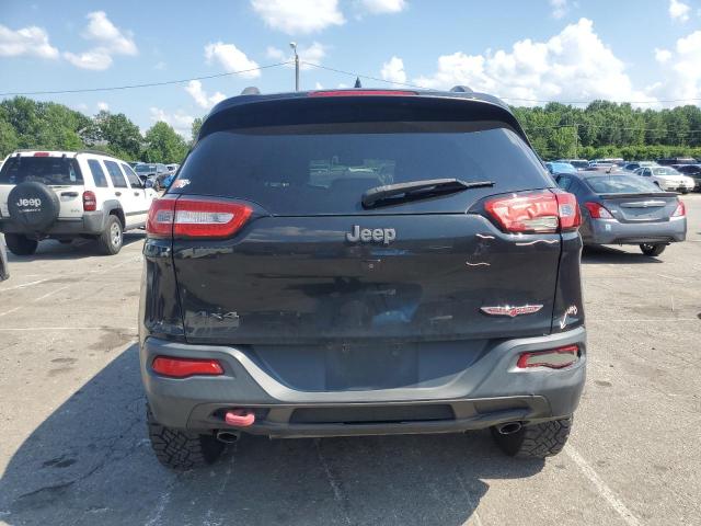 1C4PJMBS8FW758627 - 2015 JEEP CHEROKEE TRAILHAWK BLACK photo 6