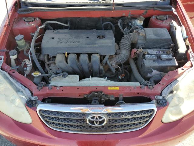 2T1BR32E57C783857 - 2007 TOYOTA COROLLA CE RED photo 11