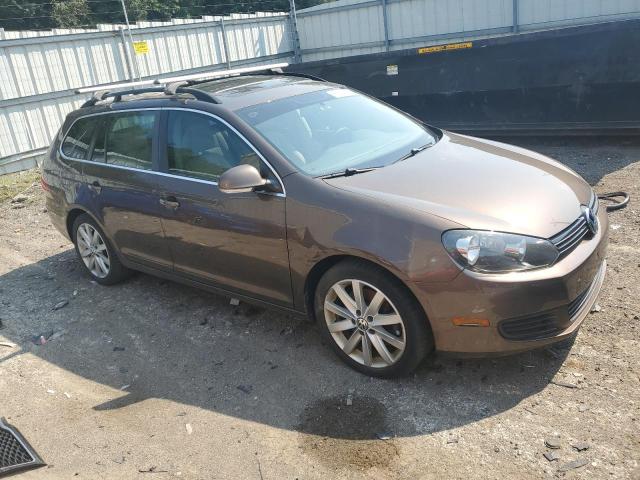 3VWPL7AJ1EM606995 - 2014 VOLKSWAGEN JETTA TDI BROWN photo 4