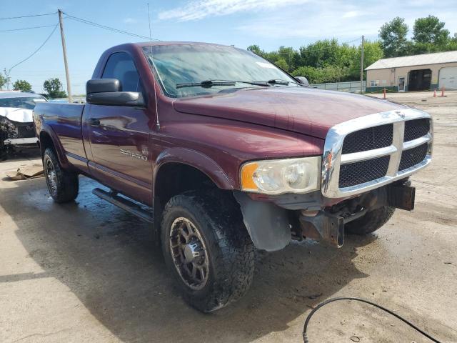 3D7KU26D13G754887 - 2003 DODGE RAM 2500 ST 勃艮第红 照片 4