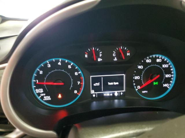 1G1ZD5ST6NF166682 - 2022 CHEVROLET MALIBU LT BLACK photo 9