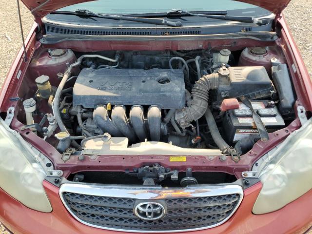 1NXBR32E36Z736890 - 2006 TOYOTA COROLLA CE RED photo 11