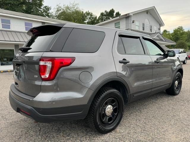 1FM5K8AR9KGA79394 - 2019 FORD EXPLORER POLICE INTERCEPTOR 灰色 照片 4