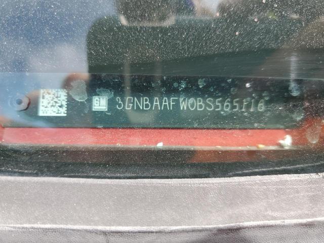 3GNBAAFW0BS565116 - 2011 CHEVROLET HHR LS RED photo 13