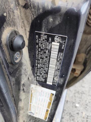 JTDBL40E099058153 - 2009 TOYOTA COROLLA BASE GRAY photo 12