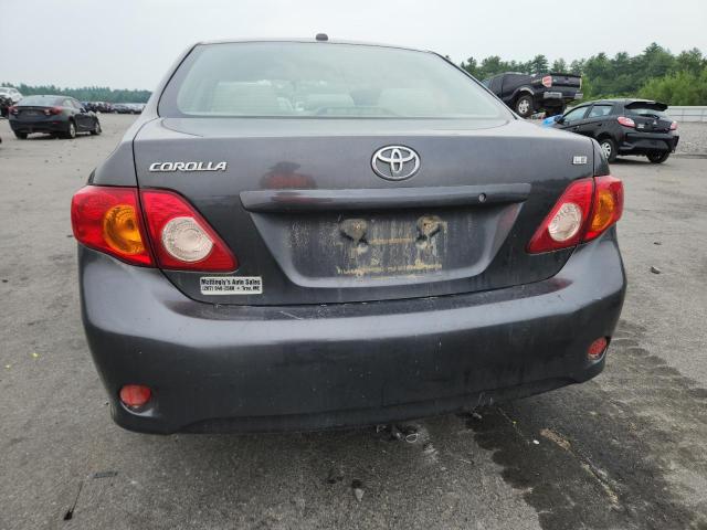 JTDBL40E099058153 - 2009 TOYOTA COROLLA BASE GRAY photo 6