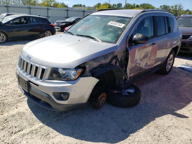 1C4NJDBB4FD317113 - 2015 JEEP COMPASS SPORT GRAY photo 1