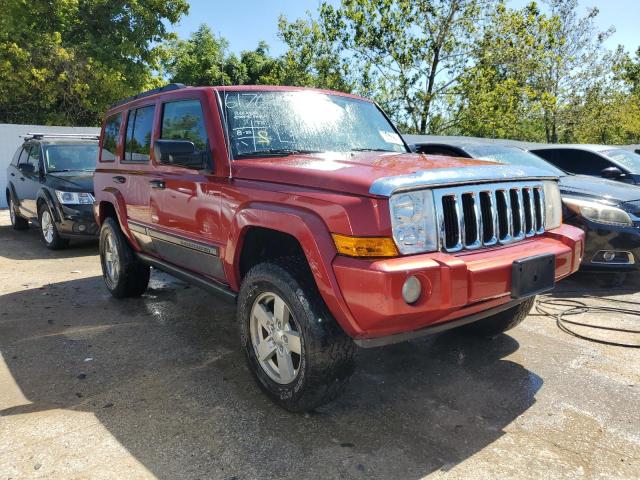 1J8HG48K86C136341 - 2006 JEEP COMMANDER RED photo 4