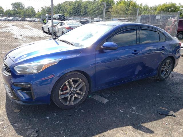 3KPF34AD8KE028858 - 2019 KIA FORTE GT LINE BLUE photo 1