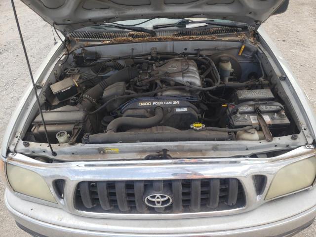 5TEGN92N33Z274746 - 2003 TOYOTA TACOMA DOUBLE CAB PRERUNNER SILVER photo 11