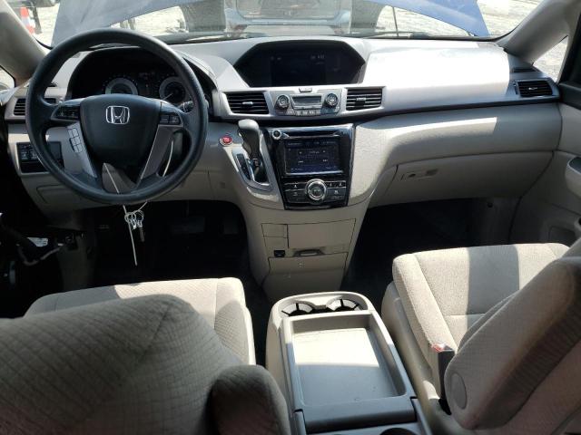 5FNRL5H41FB127837 - 2015 HONDA ODYSSEY EX BLUE photo 8