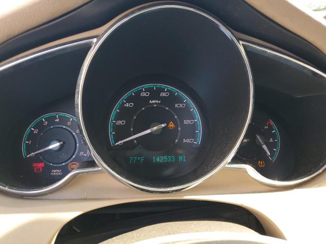 1G1ZE5E09AF144247 - 2010 CHEVROLET MALIBU LTZ თეთრი ფოტო 9