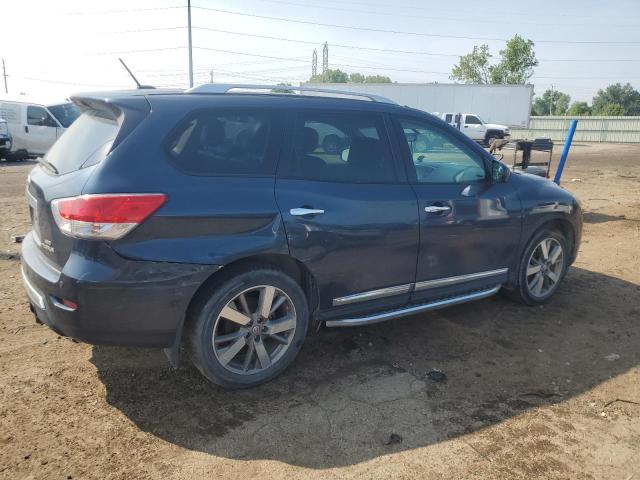 5N1AR2MM4EC697127 - 2014 NISSAN PATHFINDER S BLUE photo 3