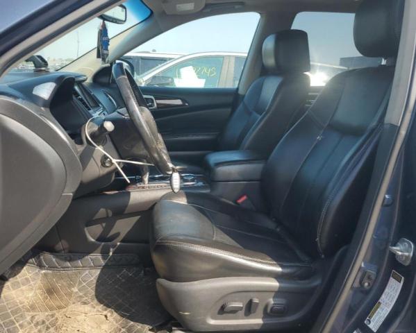 5N1AR2MM4EC697127 - 2014 NISSAN PATHFINDER S BLUE photo 7