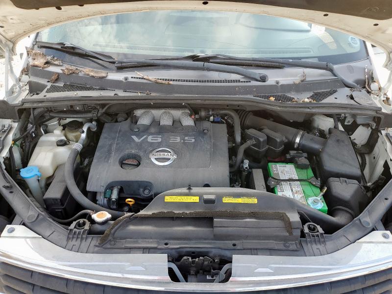5N1BV28U97N139646 - 2007 NISSAN QUEST S WHITE photo 12