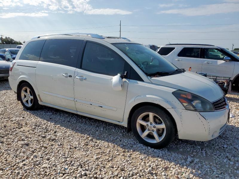 5N1BV28U97N139646 - 2007 NISSAN QUEST S WHITE photo 4