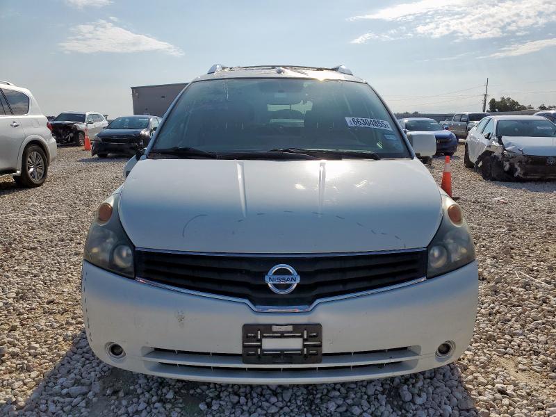 5N1BV28U97N139646 - 2007 NISSAN QUEST S WHITE photo 5