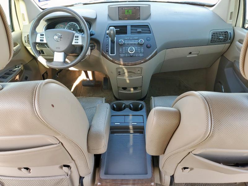 5N1BV28U97N139646 - 2007 NISSAN QUEST S WHITE photo 8