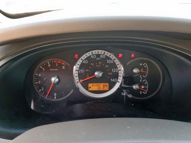 5N1BV28U97N139646 - 2007 NISSAN QUEST S WHITE photo 9