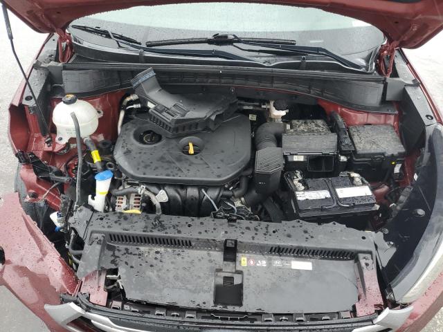 KM8J33A47JU604374 - 2018 HYUNDAI TUCSON SEL BURGUNDY photo 11