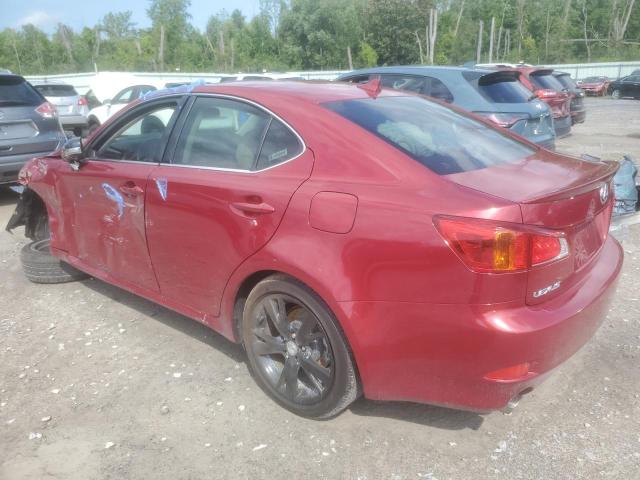 JTHBK262492089353 - 2009 LEXUS IS 250 RED photo 2