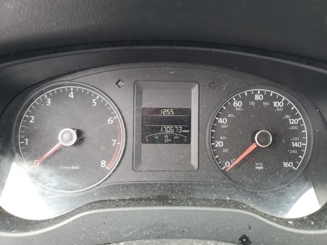 3VWDZ7AJ5BM375838 - 2011 VOLKSWAGEN JETTA SE BLACK photo 9