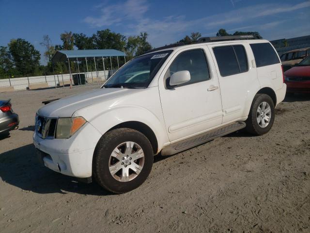 5N1AR18U66C639039 - 2006 NISSAN PATHFINDER LE WHITE photo 1