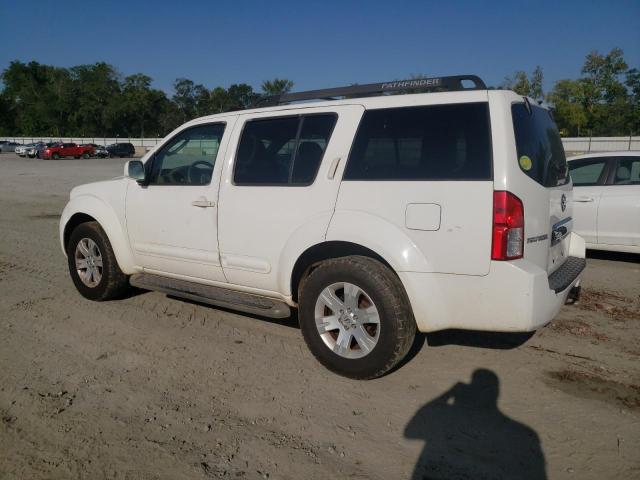 5N1AR18U66C639039 - 2006 NISSAN PATHFINDER LE WHITE photo 2