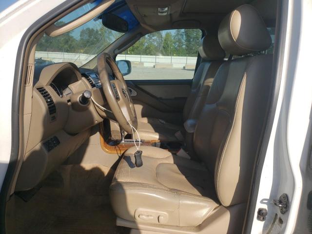 5N1AR18U66C639039 - 2006 NISSAN PATHFINDER LE WHITE photo 7