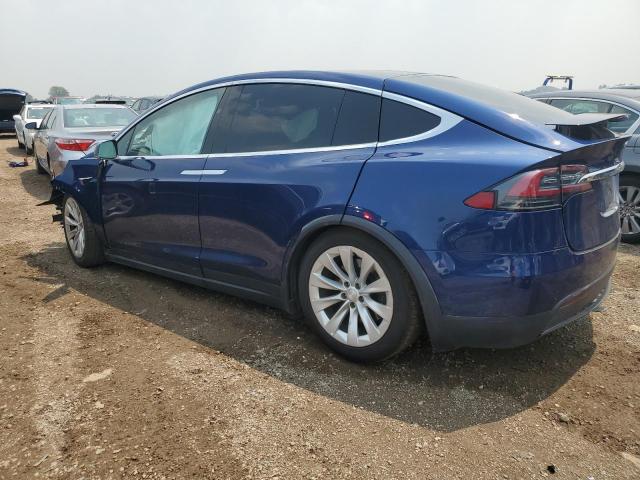 5YJXCDE27KF184834 - 2019 TESLA MODEL X BLUE photo 2