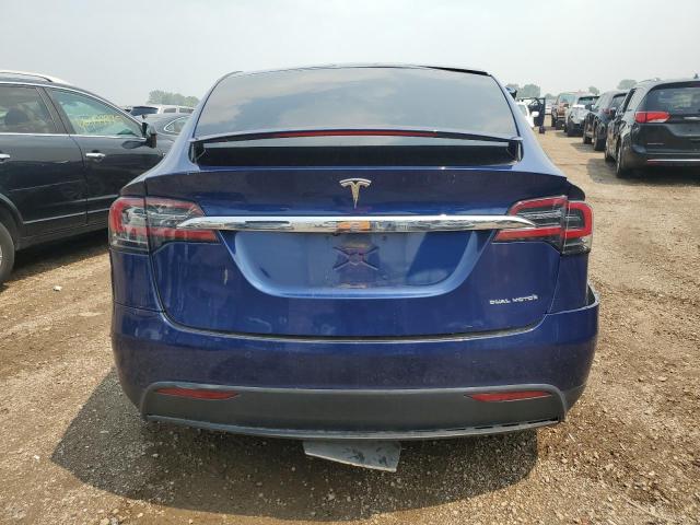 5YJXCDE27KF184834 - 2019 TESLA MODEL X BLUE photo 6
