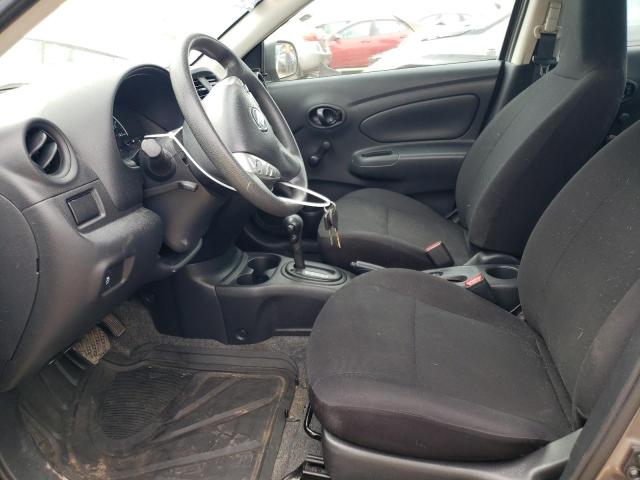 3N1CN7APXFL850946 - 2015 NISSAN VERSA S GRAY photo 7