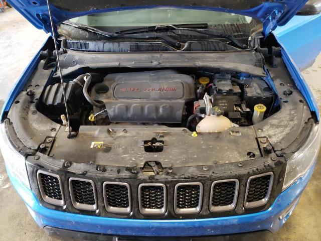 3C4NJDDB7JT238826 - 2018 JEEP COMPASS TRAILHAWK BLUE photo 11