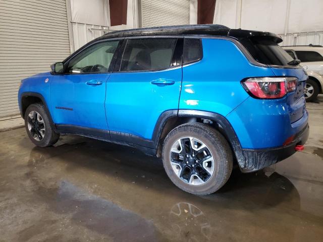 3C4NJDDB7JT238826 - 2018 JEEP COMPASS TRAILHAWK BLUE photo 2