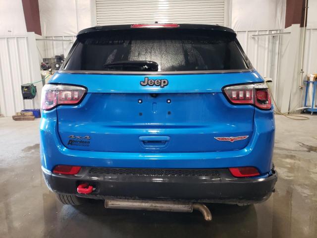 3C4NJDDB7JT238826 - 2018 JEEP COMPASS TRAILHAWK BLUE photo 6