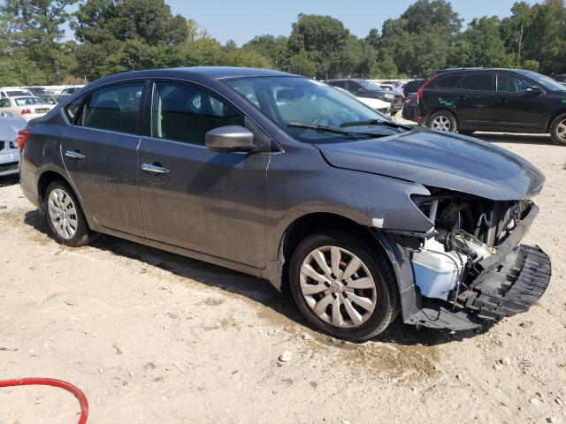 3N1AB7AP6HL639178 - 2017 NISSAN SENTRA S GRAY photo 4