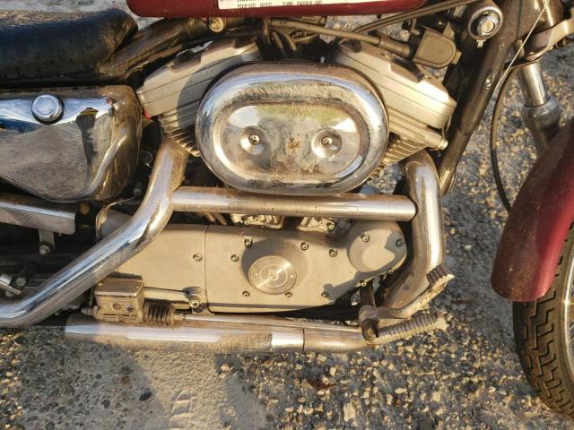 1HD4CJM151K148702 - 2001 HARLEY-DAVIDSON XL883 C RED photo 7