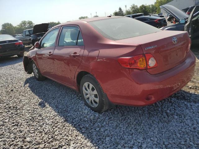 2T1BU4EE4AC277864 - 2010 TOYOTA COROLLA BASE MAROON photo 2