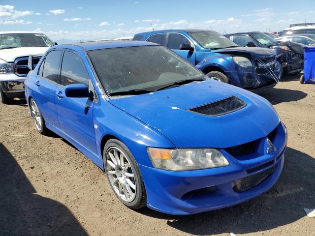 JA3AH86F53U122047 - 2003 MITSUBISHI LANCER EVOLUTION BLUE photo 4