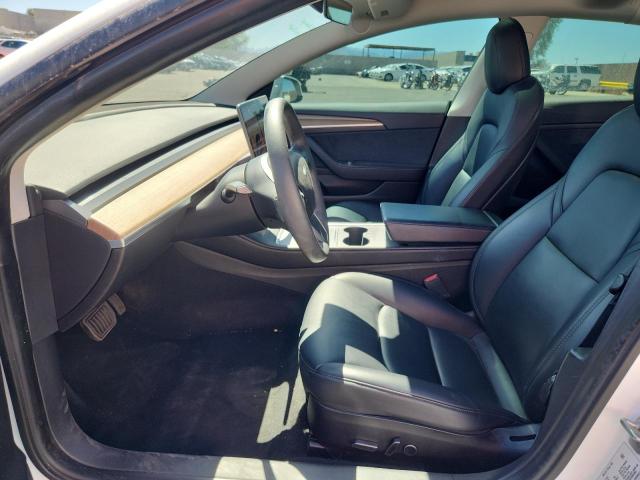 5YJ3E1EA0NF166730 - 2022 TESLA MODEL 3 WHITE photo 7