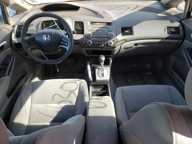 1HGFA16526L139085 - 2006 HONDA CIVIC LX BLUE photo 8