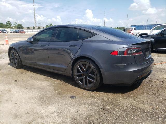 5YJSA1E67MF433265 - 2021 TESLA MODEL S 灰色 照片 2