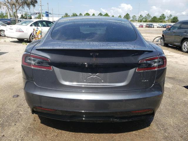 5YJSA1E67MF433265 - 2021 TESLA MODEL S 灰色 照片 6