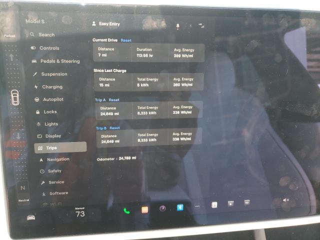 5YJSA1E67MF433265 - 2021 TESLA MODEL S 灰色 照片 9