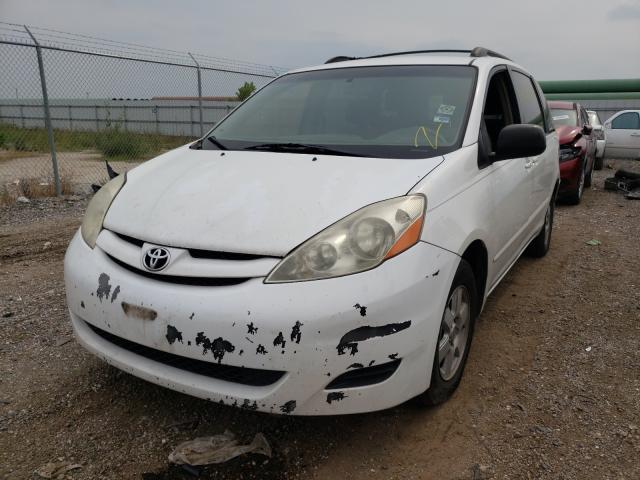 5TDZA23CX6S444868 - 2006 TOYOTA SIENNA CE WHITE photo 2