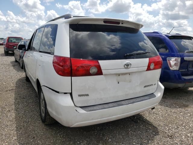 5TDZA23CX6S444868 - 2006 TOYOTA SIENNA CE WHITE photo 3